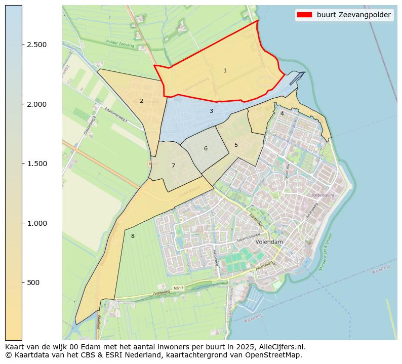 Afbeelding van de buurt Zeevangpolder op de kaart.