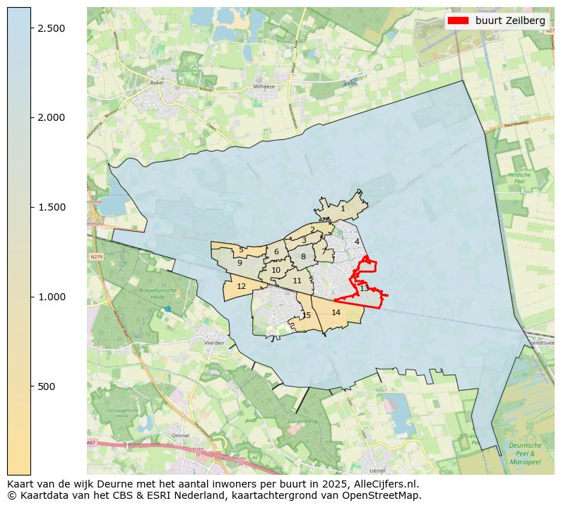 Afbeelding van de buurt Zeilberg op de kaart.