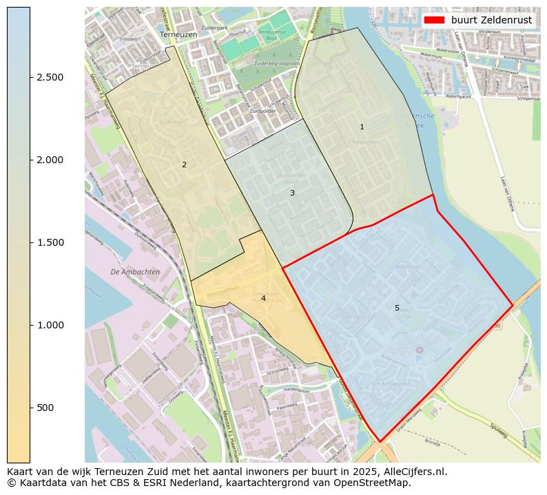 Afbeelding van de buurt Zeldenrust op de kaart.