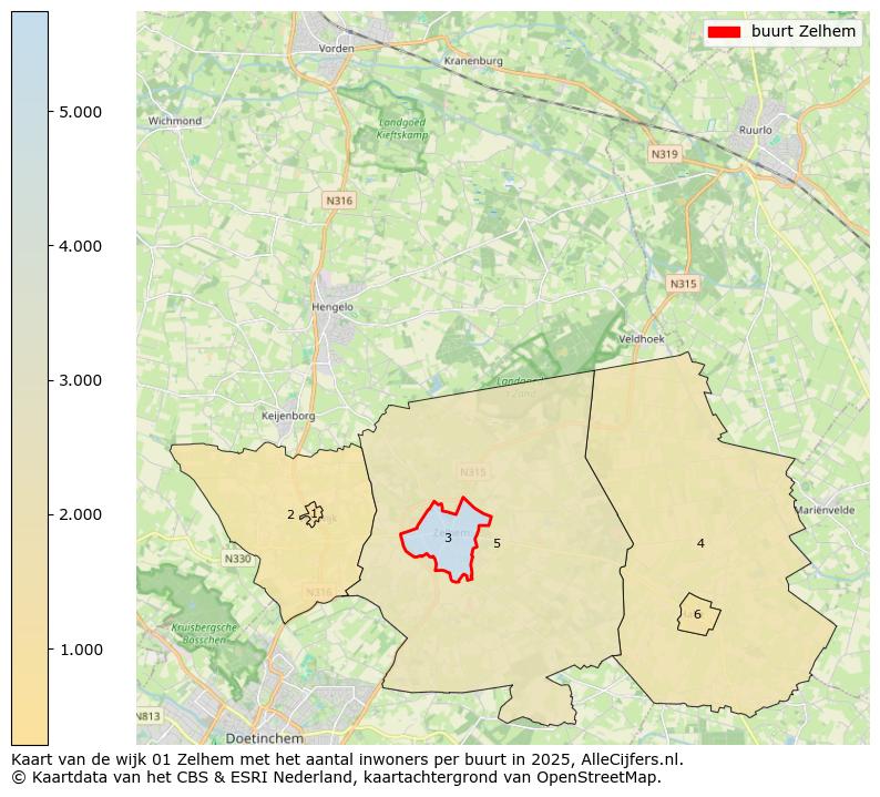 Afbeelding van de buurt Zelhem op de kaart.