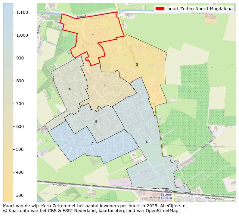 Afbeelding van de buurt Zetten Noord-Magdalena op de kaart.