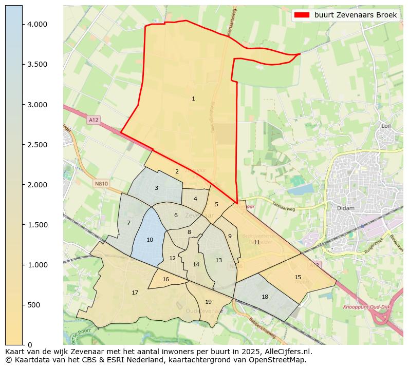 Afbeelding van de buurt Zevenaars Broek op de kaart.