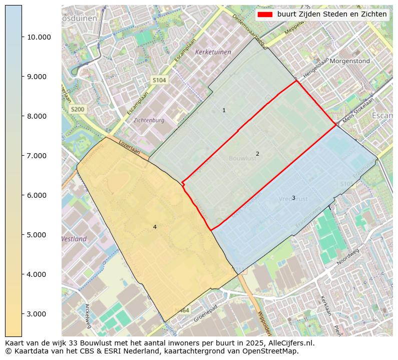 Afbeelding van de buurt Zijden Steden en Zichten op de kaart.