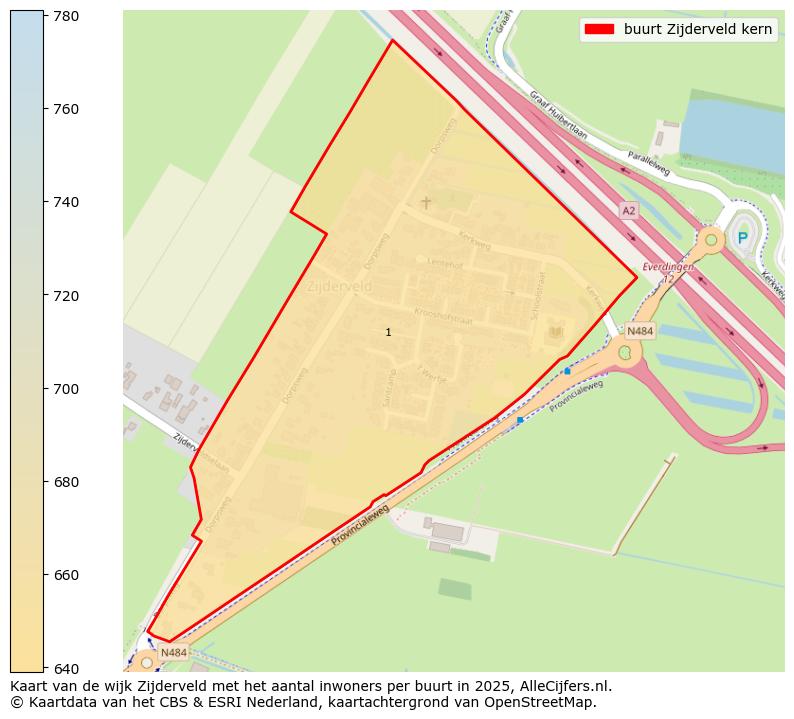 Afbeelding van de buurt Zijderveld kern op de kaart.