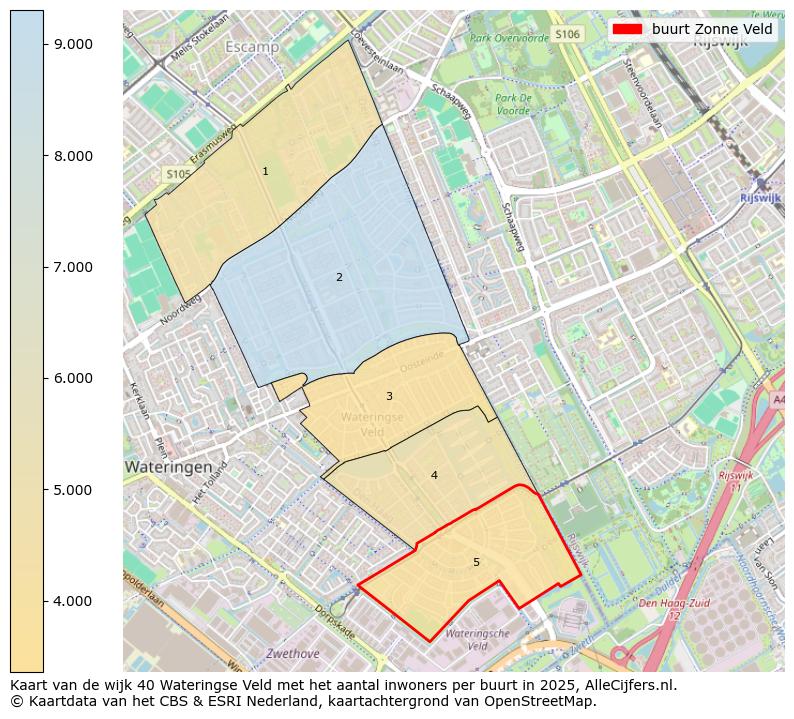 Afbeelding van de buurt Zonne Veld op de kaart.