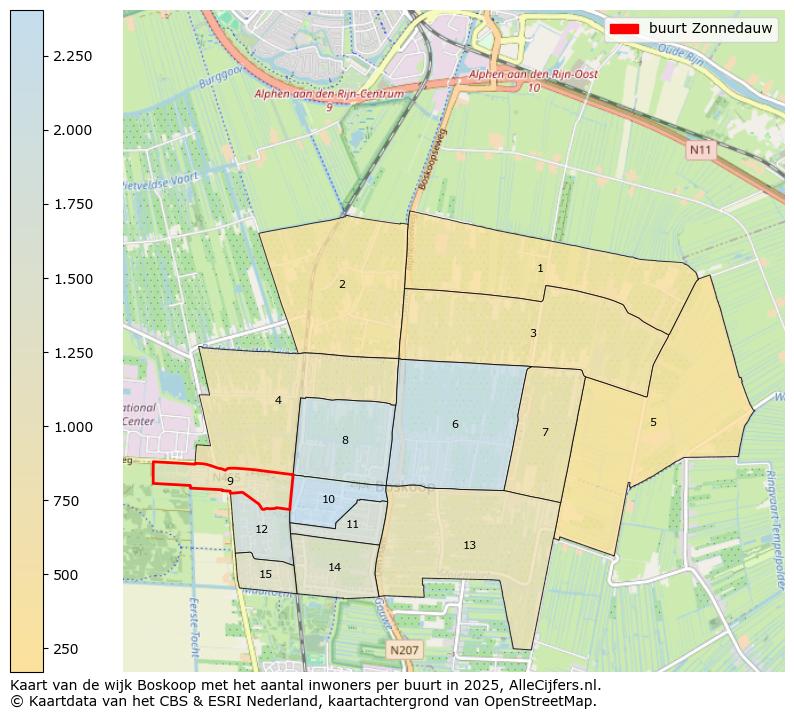 Afbeelding van de buurt Zonnedauw op de kaart.