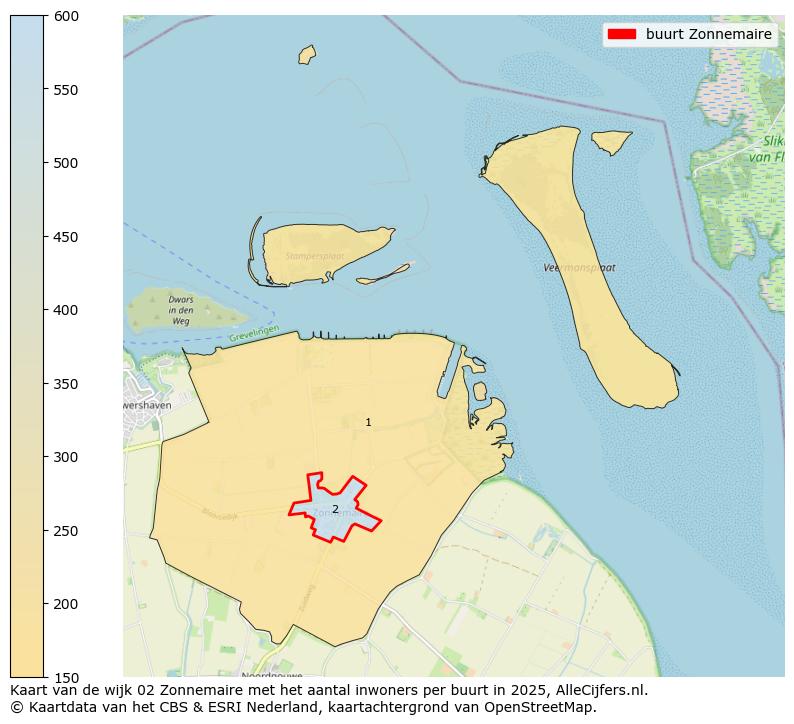 Afbeelding van de buurt Zonnemaire op de kaart.