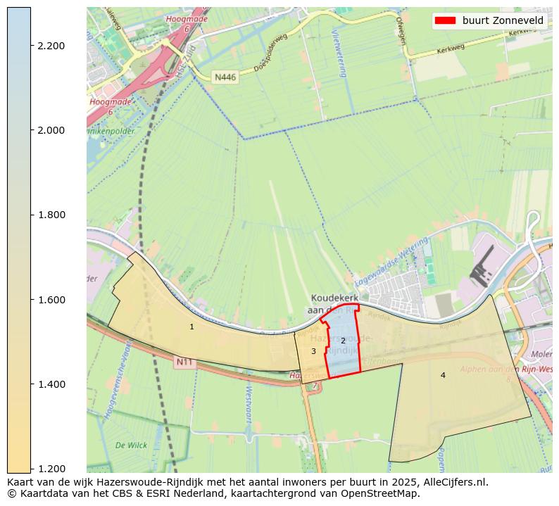 Afbeelding van de buurt Zonneveld op de kaart.