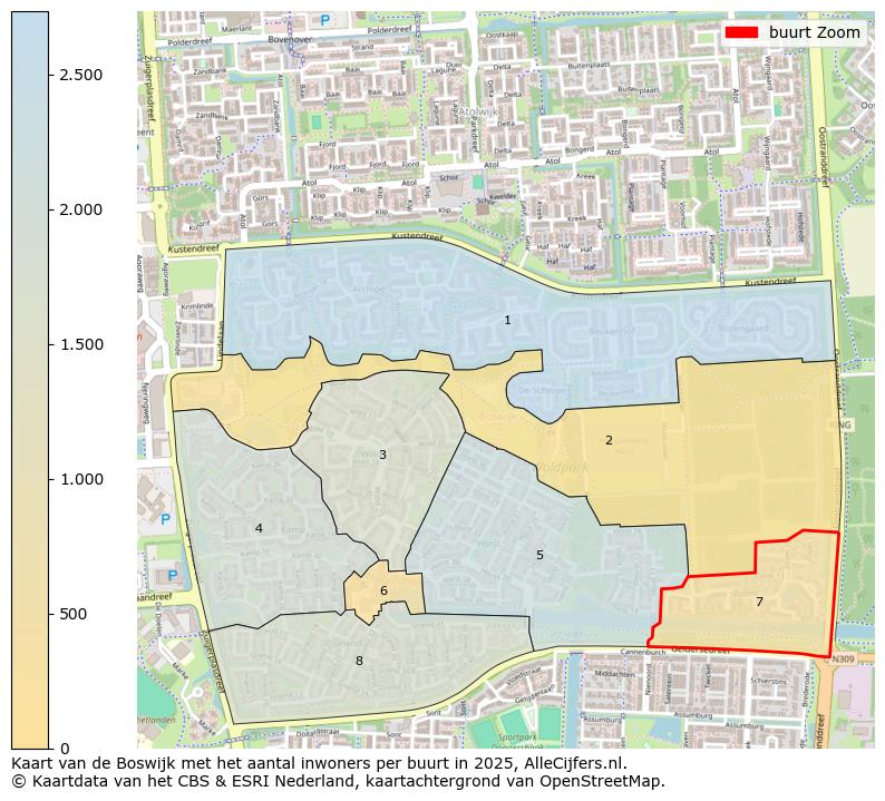 Afbeelding van de buurt Zoom op de kaart.