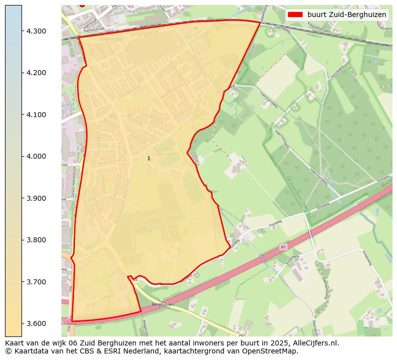 Afbeelding van de buurt Zuid-Berghuizen op de kaart.