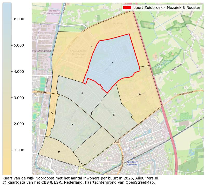 Afbeelding van de buurt Zuidbroek - Mozaïek & Rooster op de kaart.