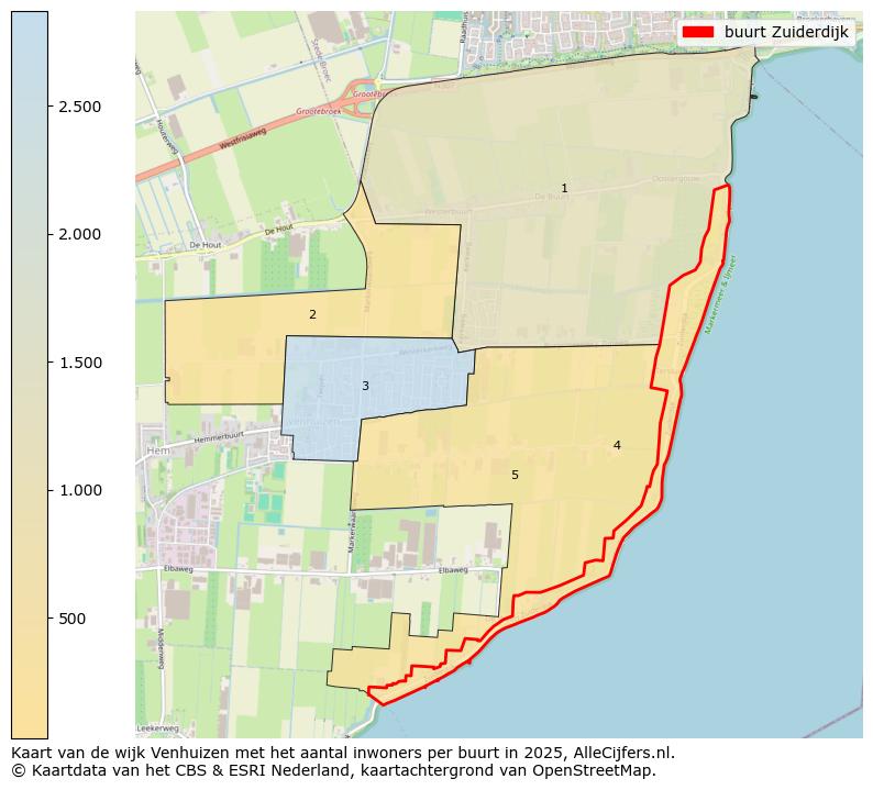 Afbeelding van de buurt Zuiderdijk op de kaart.