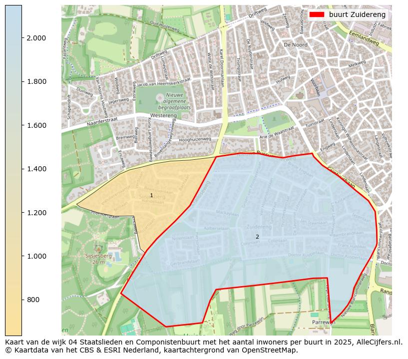 Afbeelding van de buurt Zuidereng op de kaart.