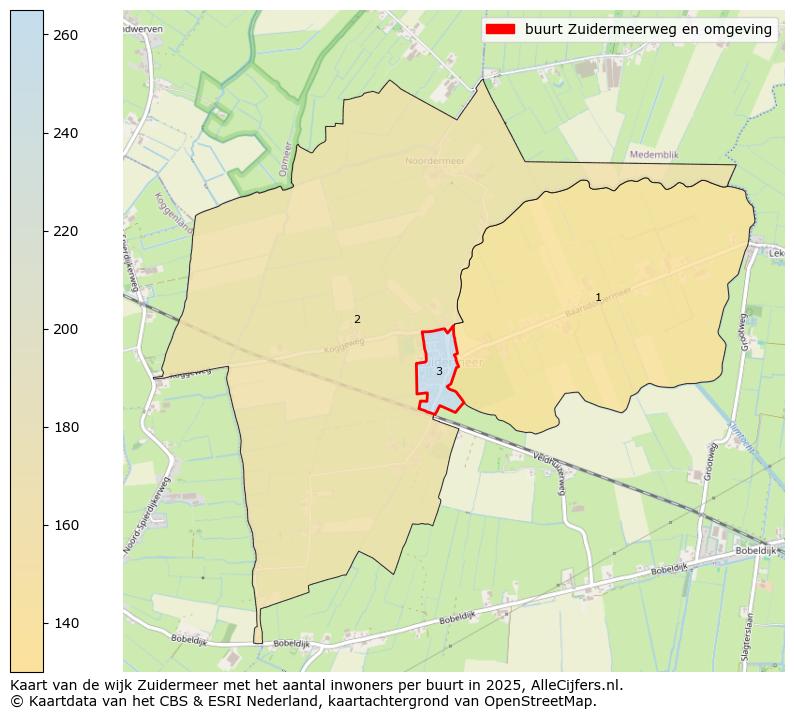 Afbeelding van de buurt Zuidermeerweg en omgeving op de kaart.
