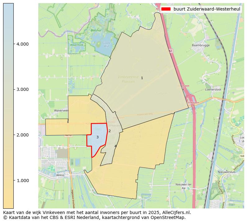 Afbeelding van de buurt Zuiderwaard-Westerheul op de kaart.