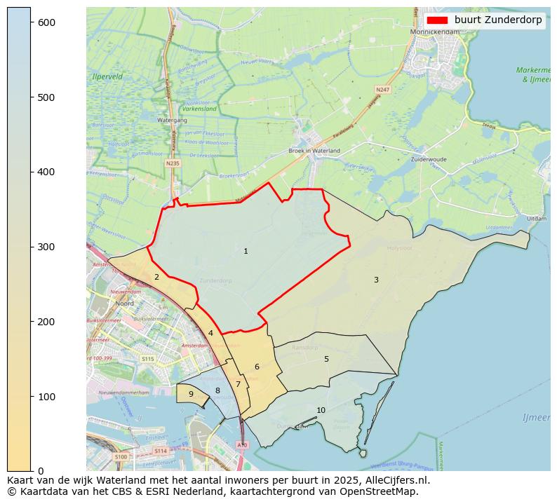 Afbeelding van de buurt Zunderdorp op de kaart.