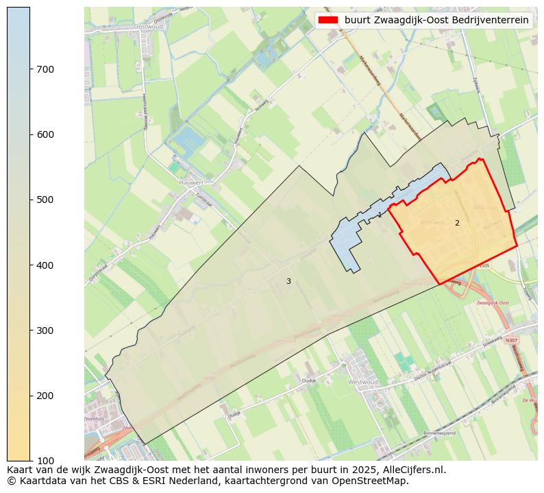 Afbeelding van de buurt Zwaagdijk-Oost Bedrijventerrein op de kaart.