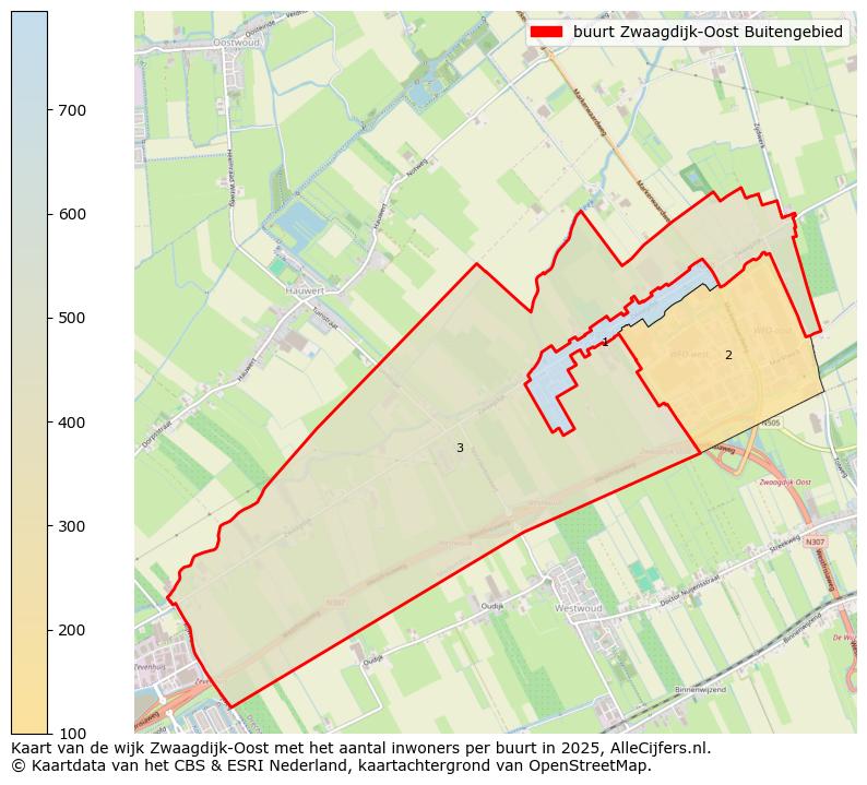 Afbeelding van de buurt Zwaagdijk-Oost Buitengebied op de kaart.