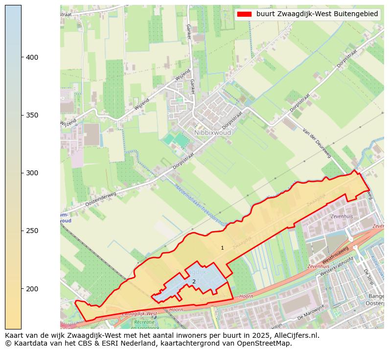 Afbeelding van de buurt Zwaagdijk-West Buitengebied op de kaart.