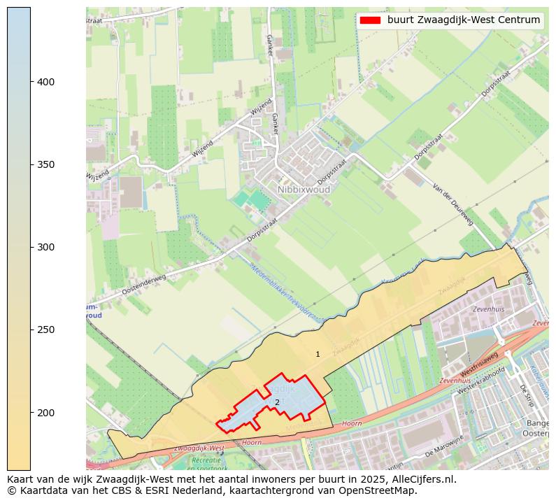 Afbeelding van de buurt Zwaagdijk-West Centrum op de kaart.