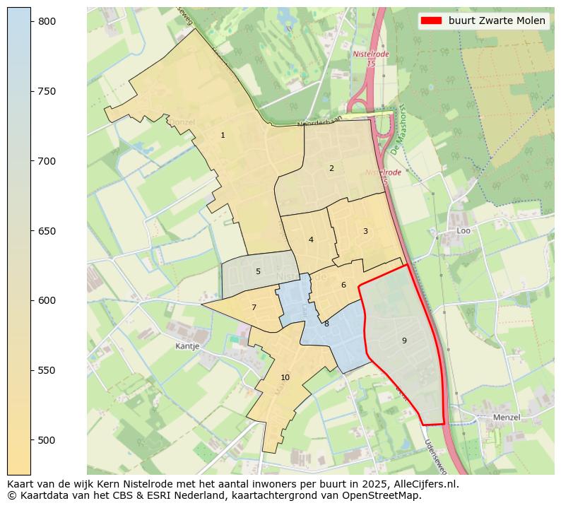 Afbeelding van de buurt Zwarte Molen op de kaart.