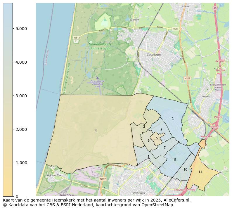 Afbeelding van de gemeente Heemskerk op de kaart.