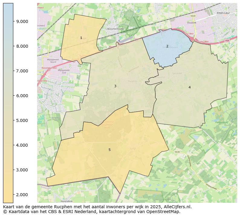 Afbeelding van de gemeente Rucphen op de kaart.