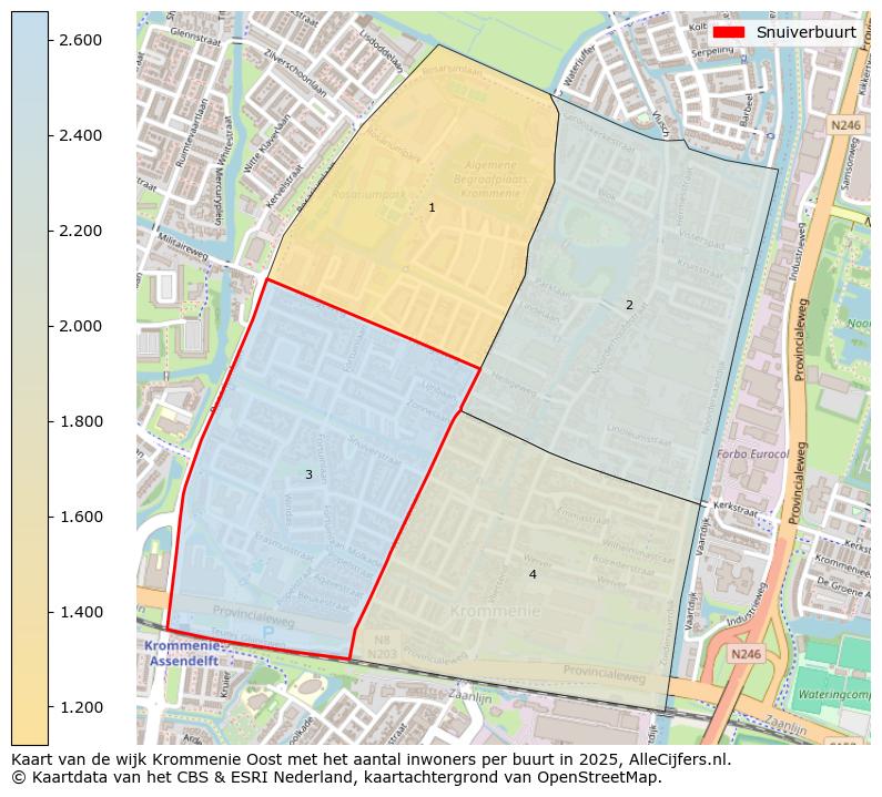 Afbeelding van de Snuiverbuurt op de kaart.