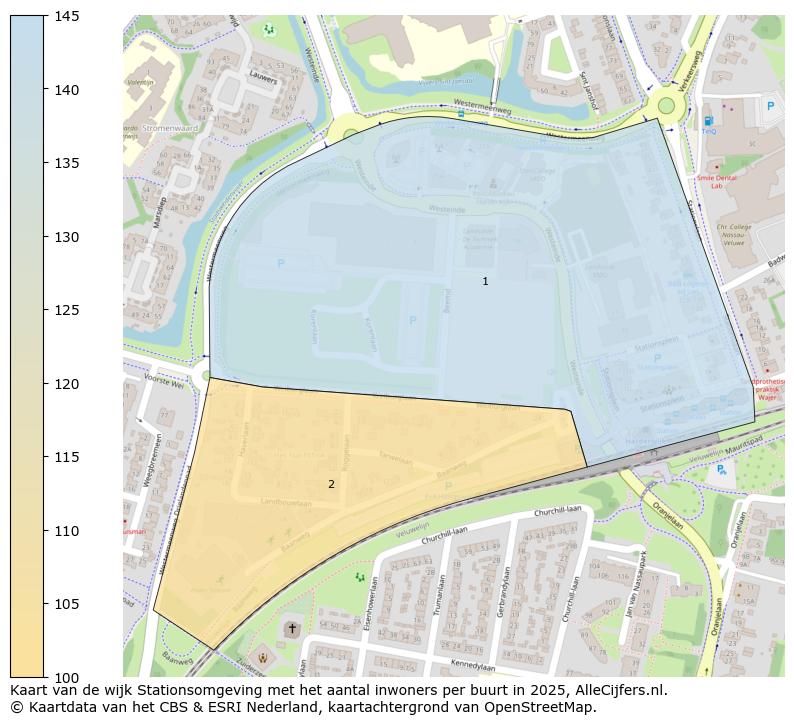 Afbeelding van de wijk Stationsomgeving op de kaart.