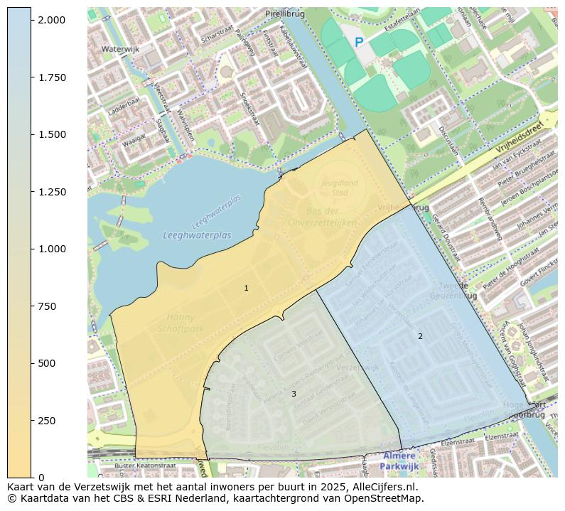 Afbeelding van de Verzetswijk op de kaart.