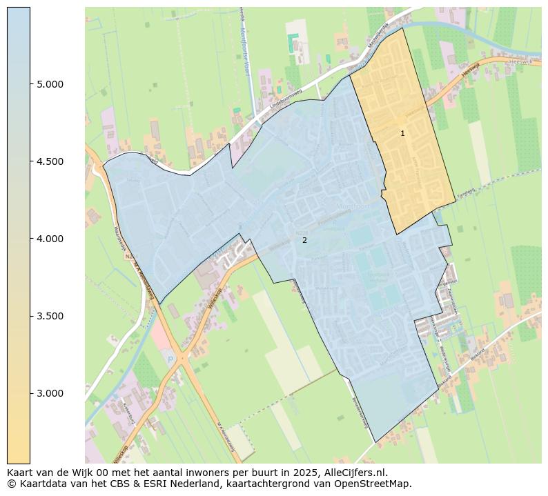 Afbeelding van de Wijk 00 op de kaart.