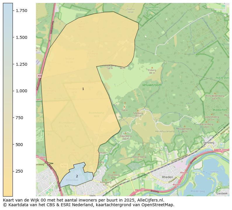 Afbeelding van de Wijk 00 op de kaart.