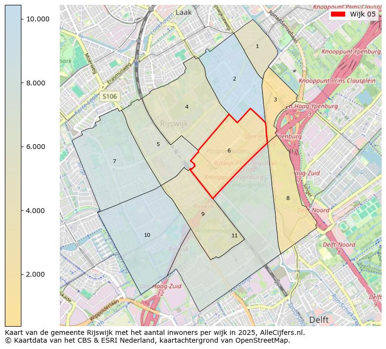 Afbeelding van de Wijk 05 op de kaart.
