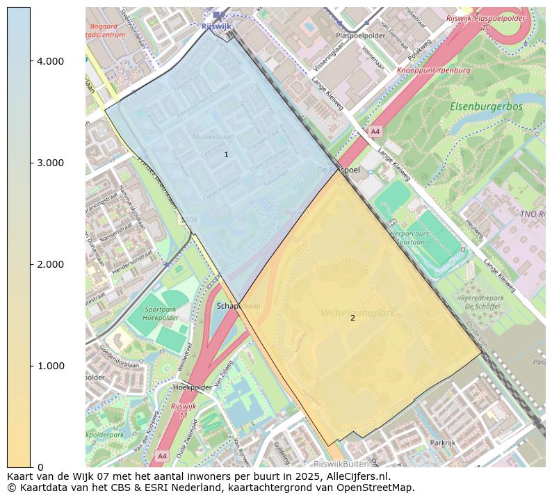 Afbeelding van de Wijk 07 op de kaart.
