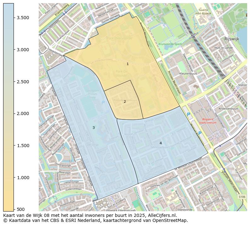 Afbeelding van de Wijk 08 op de kaart.