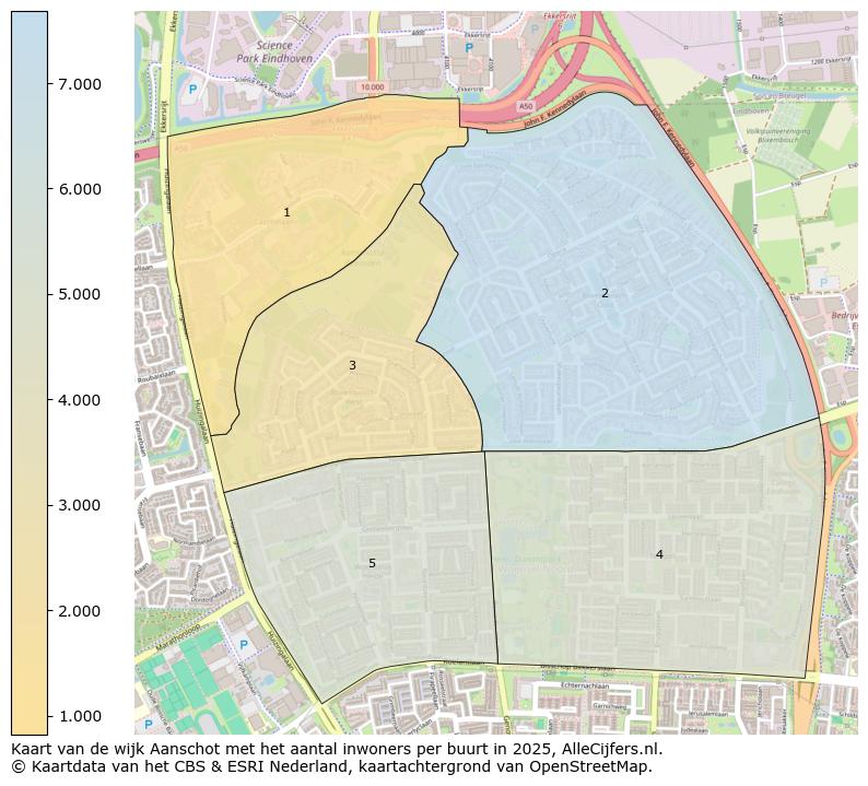 Afbeelding van de wijk Aanschot op de kaart.