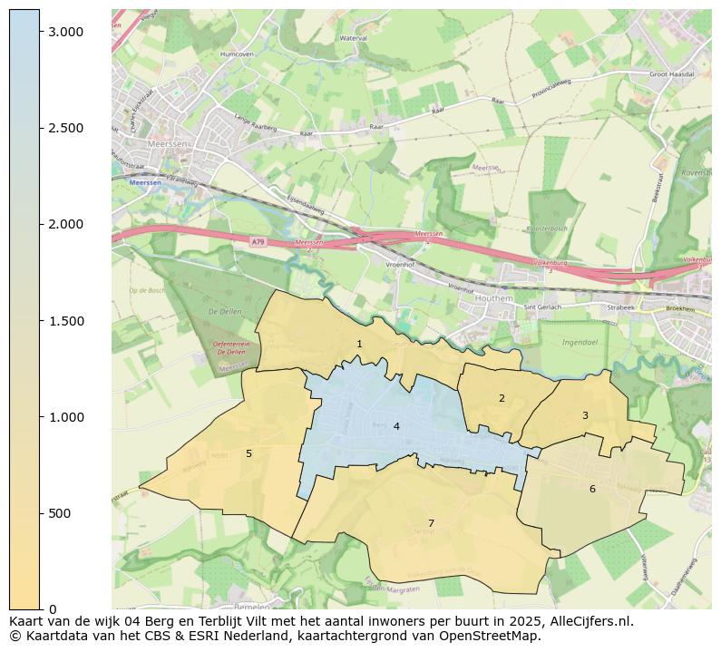 Afbeelding van de wijk Berg en Terblijt - Vilt op de kaart.
