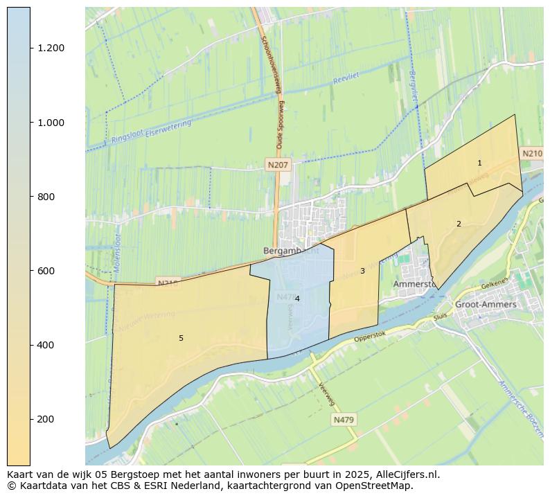 Afbeelding van de wijk Bergstoep op de kaart.
