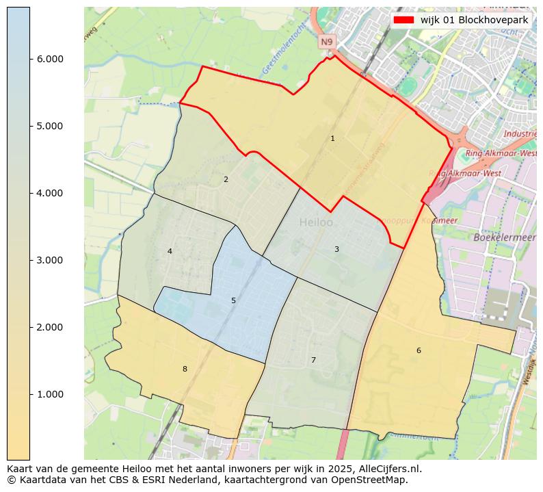 Afbeelding van de wijk Blockhovepark op de kaart.