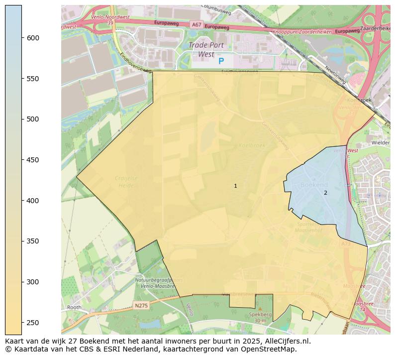 Afbeelding van de wijk Boekend op de kaart.