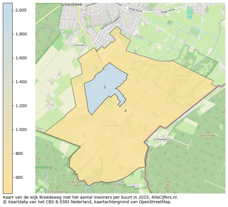 Afbeelding van de wijk Breedeweg op de kaart.