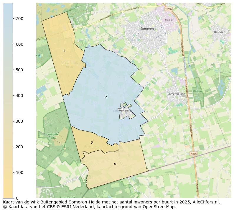 Afbeelding van de wijk Buitengebied Someren-Heide op de kaart.