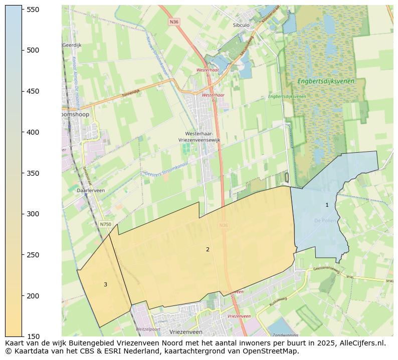 Afbeelding van de wijk Buitengebied Vriezenveen Noord op de kaart.
