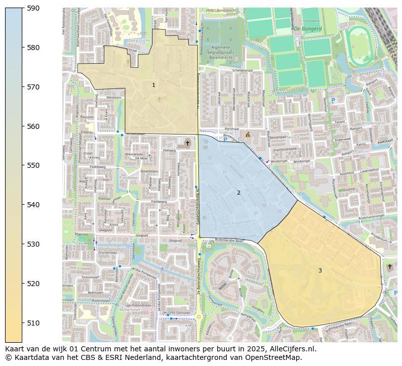 Afbeelding van de wijk Centrum op de kaart.