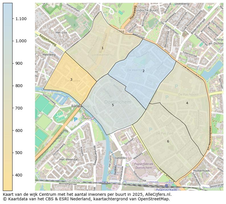 Afbeelding van de wijk Centrum op de kaart.