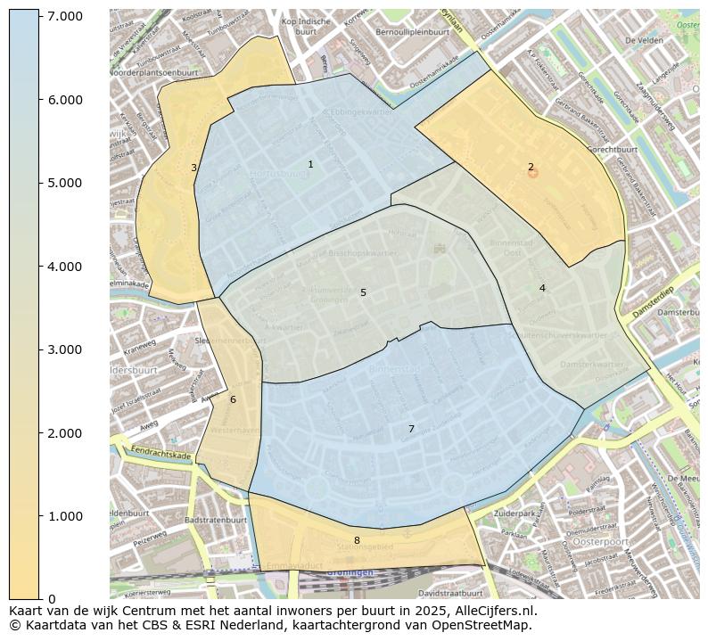 Afbeelding van de wijk Centrum op de kaart.