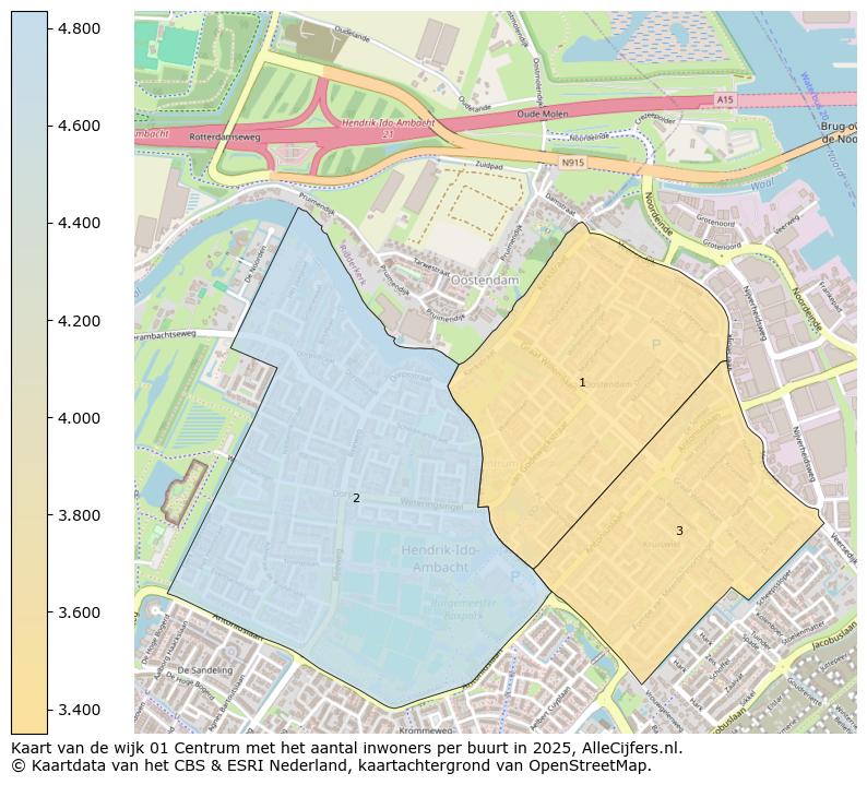 Afbeelding van de wijk Centrum op de kaart.
