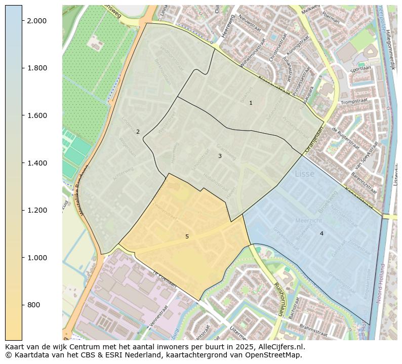 Afbeelding van de wijk Centrum op de kaart.