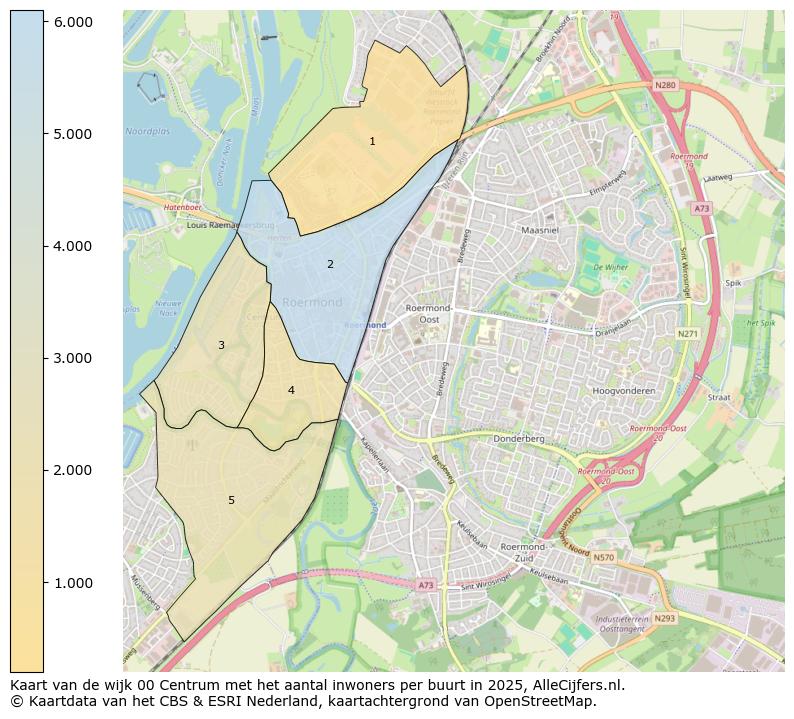 Afbeelding van de wijk Centrum op de kaart.