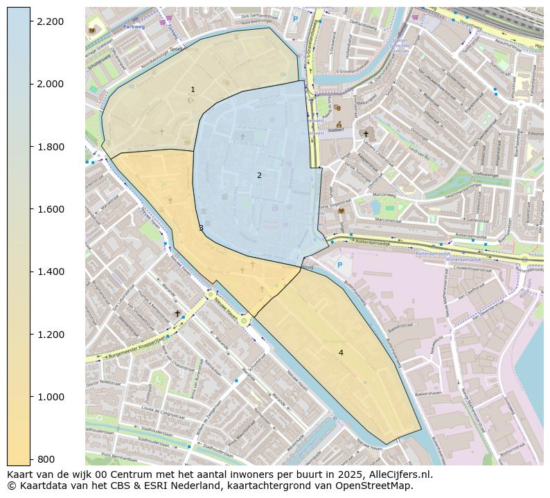 Afbeelding van de wijk Centrum op de kaart.